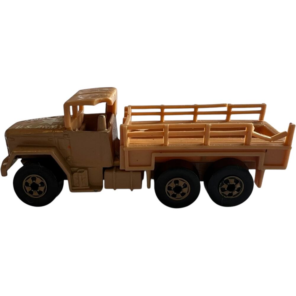 1981 Hot Wheels US Army Military Transport Truck Desert Tan Die-Cast